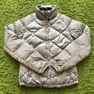 The North Face 550 down jacket sliver